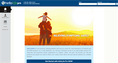 Desktop Screenshot of hellolifepro.com